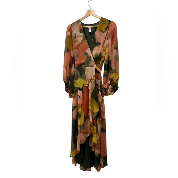 Hutch Geo Wrap Dress - Small Small - Picture 4 of 10